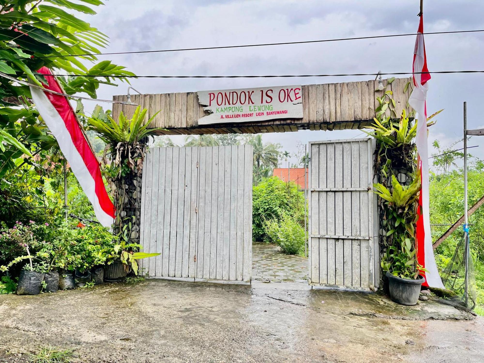 Pondok Is Oke Villa Scenic View Banyuwangi  Eksteriør billede